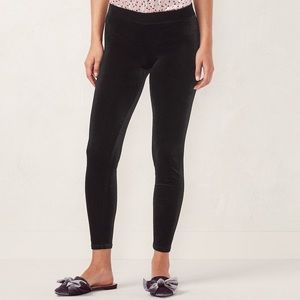 Lauren Conrad Velvet Leggings